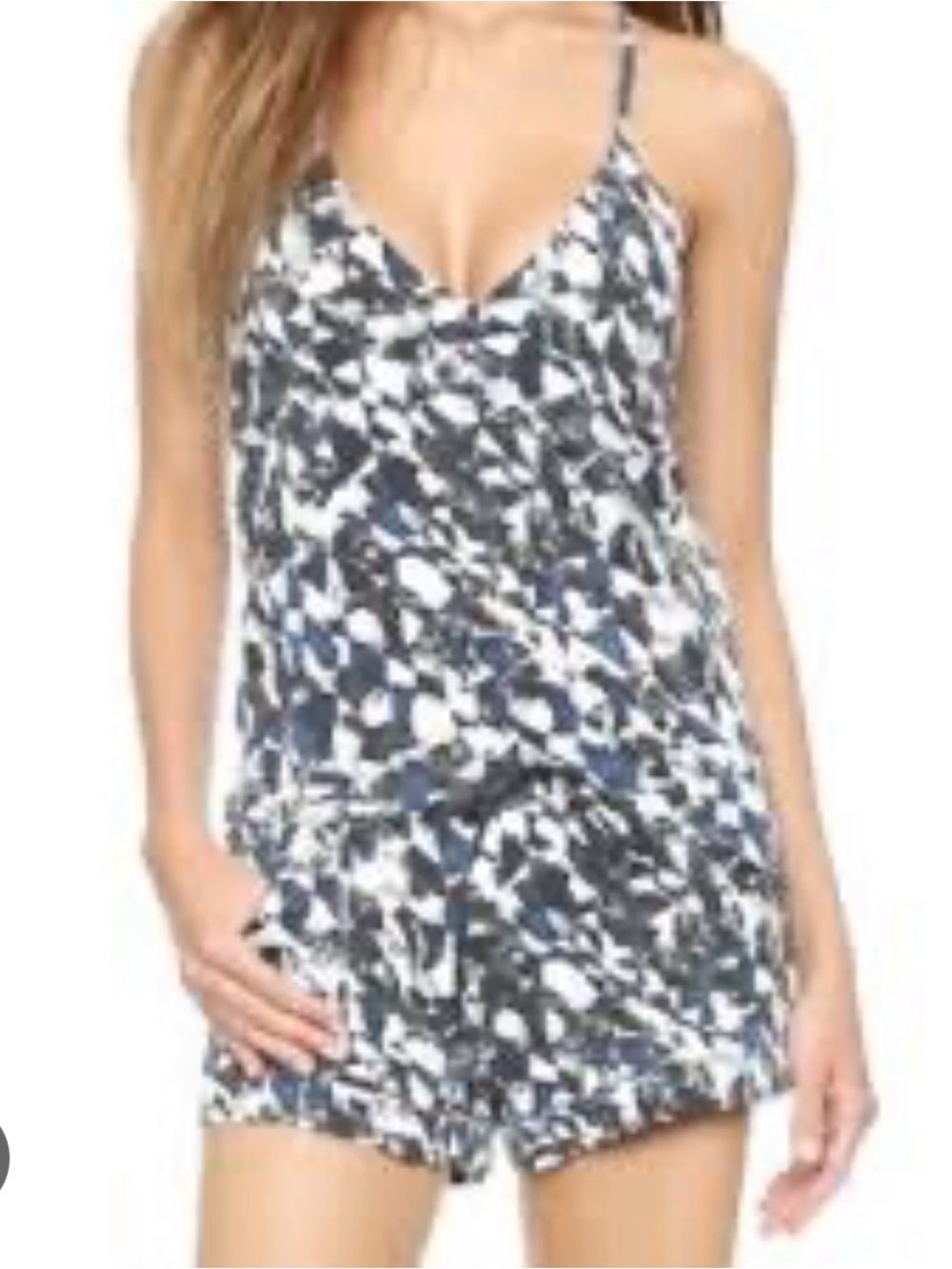 Joe’s Jeans Off Duty printed cami Romper